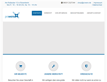 Tablet Screenshot of pcwerx.de